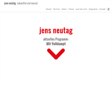 Tablet Screenshot of jensneutag.de